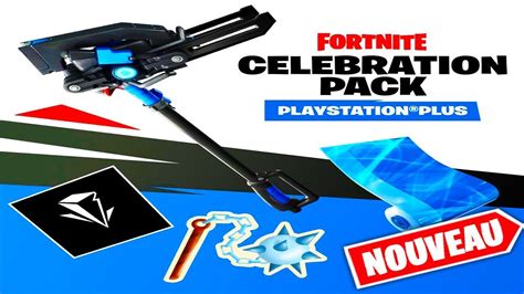 Pack De Celebration Playstation Plus Gratuit Sur Fortnite Battle Royale