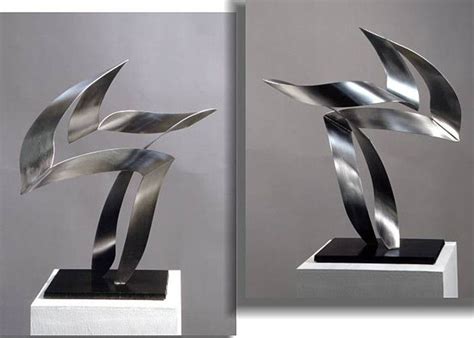 Customized Modern Stainless Steel Art Sculptures Indoor Decorative