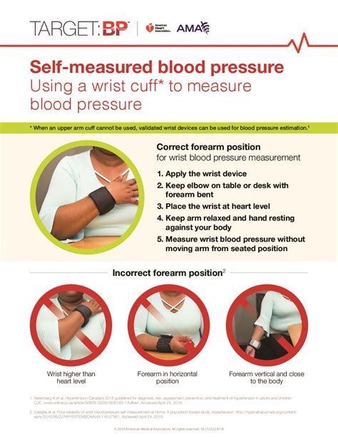 Using A Wrist Cuff To Measure Blood Pressure Targetbp
