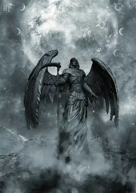 Angel Mehr Death Reaper Grim Reaper Art Demon Art Dark Fantasy Art