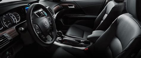 For the 2016 honda accord, honda sensing came standard with the touring trim, and was an option for all other versions of the car that did not have a manual transmission. honda leather interior | Billingsblessingbags.org