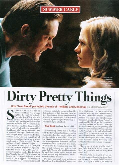 Rolling Stone Magazine Scan True Blood Photo Fanpop