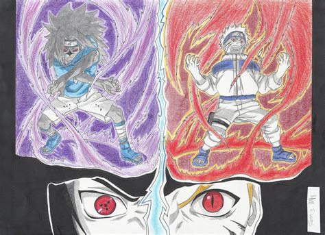 Naruto Vs Sasuke By Mtevans On Deviantart
