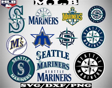 Seattle Mariners Svg Mlb Logo Svg Dxf Png Clipart Etsy
