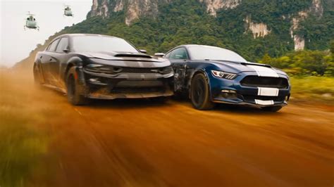 Fast Furious Trailer Stars Ford Mustang Hitching Ride On Jet Video