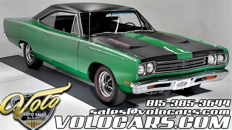 1969 Plymouth Road Runner For Sale At Volo Auto Museum V19904 Youtube