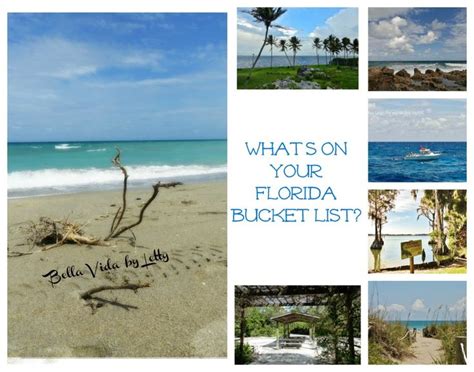 Florida Bucket List What To See And Do Bella Vida By Letty Bucket