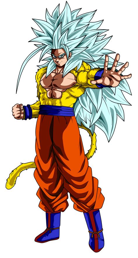 Goku Super Saiyan Mystic 5 By Chronofz On Deviantart Anime Dragon