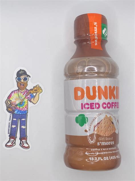 Dunkin Donuts Iced Coffee Girl Scout Smores 137oz Raresnackstoronto