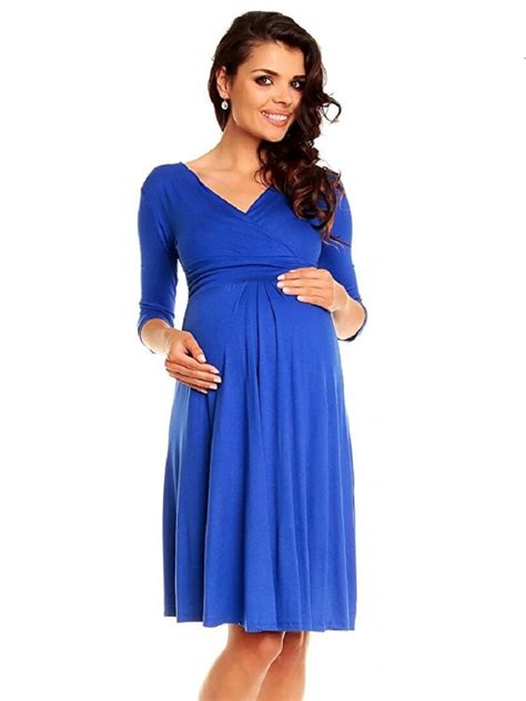 Summer Women Maternity Dresses For Pregnant Women Loose Clothing Maternity Fashion Long Sleeve