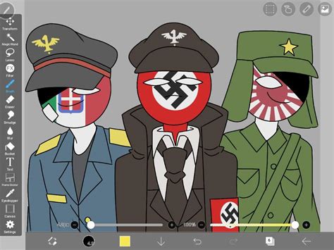 Countryhumans Axis Powers