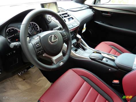 2017 Lexus Nx Red Interior