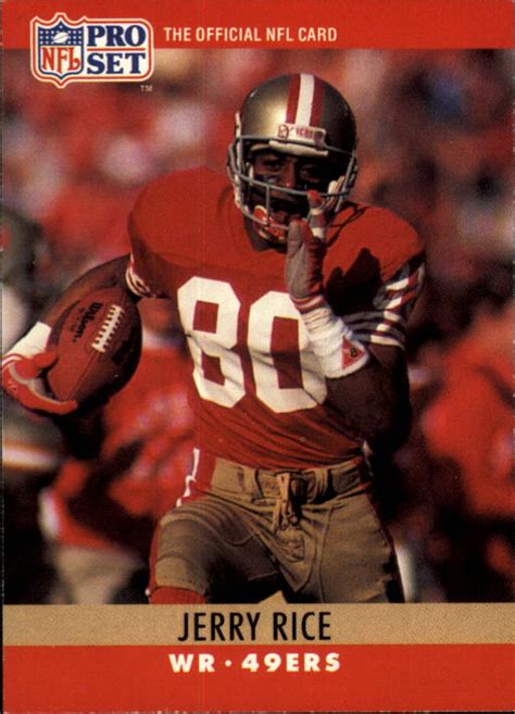 Jerry Rice Card Value 1990 Ubicaciondepersonascdmxgobmx