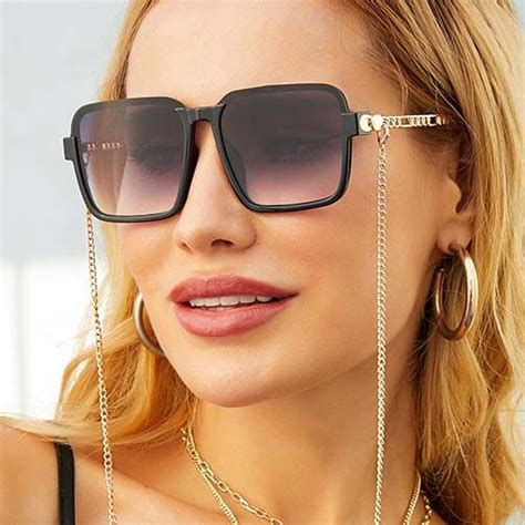 oversized sunglasses women square female big shades