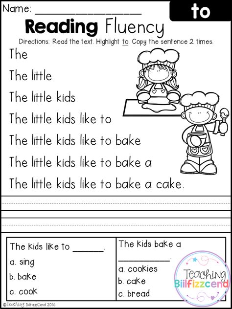 Writing Assignments For 1st Graders