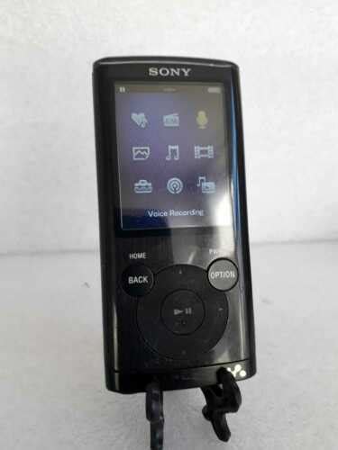Sony Nwz E453 E Series Walkman Hand Held Compact Black Mp3 Player Video