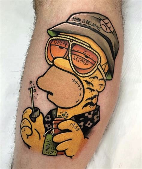 93 Ideas De Tatuajes Simpson Tatuajes Tatuaje De Los Simpsons Disenos De Unas Kulturaupice