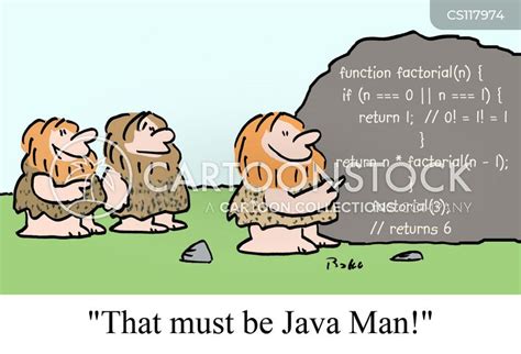Java Cartoons And Comics Funny Pictures From Cartoonstock