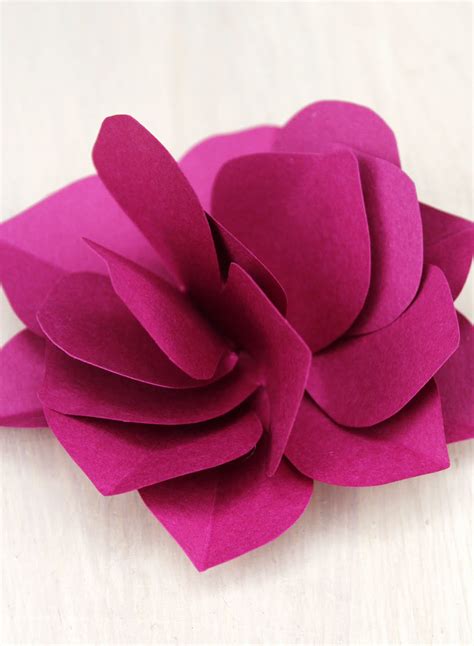 Be Differentact Normal How To Make A Paper Flower