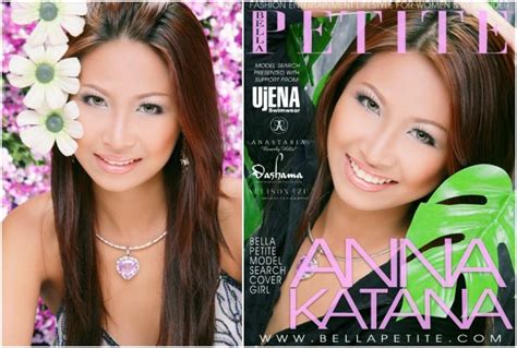 Bella Petite Magazine Cover Model Anna Katana