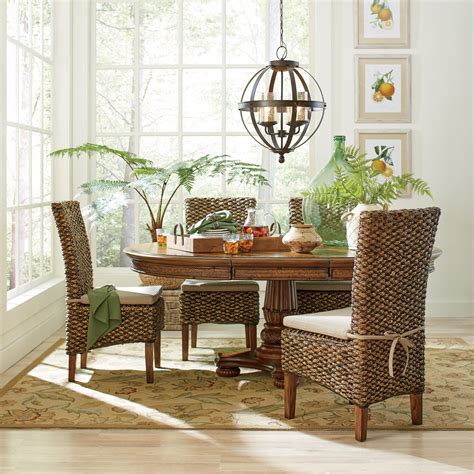 Perfect for beach house or to add some warmth and natural element to your home! Birch Lane Woven Seagrass Side Chairs | Birch Lane