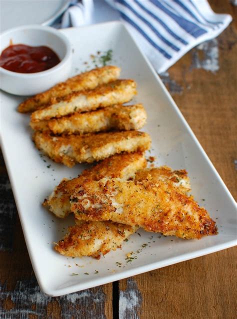 Check spelling or type a new query. Healthy Baked Chicken Fingers Recipe - A Cedar Spoon
