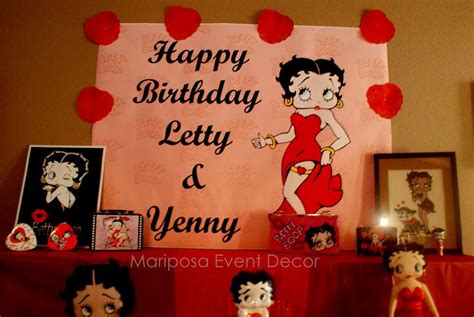 Betty boop is getting a 26 episode animated series by normaal animation. Betty Boop Birthday Party Ideas | Photo 5 of 8 | Catch My ...