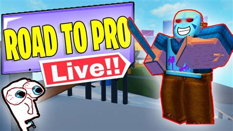 Road To Pro Arsenal Roblox Youtube