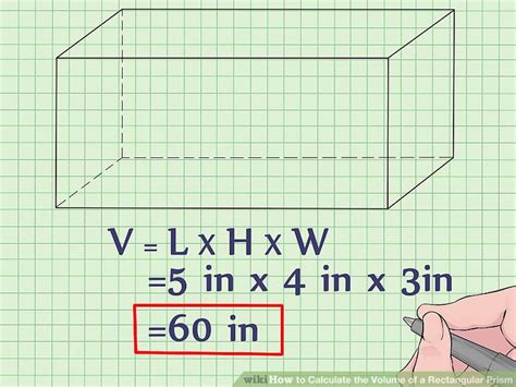 How To Calculate The Volume Of A Rectangular Prism 5 Steps