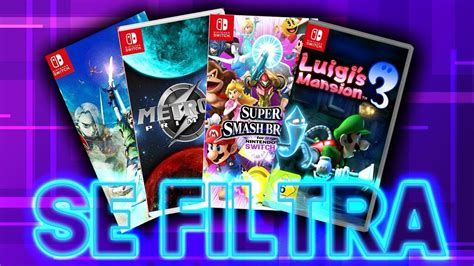 Busca entre juegos para la switch usados o sin estrenar. ¿Se filtran Los nuevos Juegos de Nintendo Switch Para E3? - YouTube