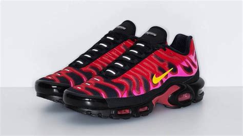 Supreme X Nike Tn Air Max Plus Red Where To Buy Da1472 600 The