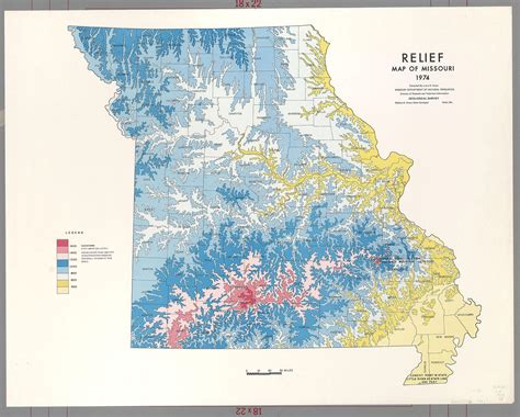 Buy Map Missouri Physical Wall Map By Raven Maps Yellowmaps Map Store