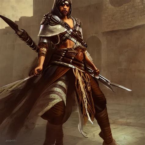 Krea An Arab Warrior With An Arabian Outfit Iraq Iran Assassins