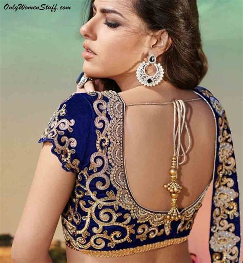 100 Latest Blouse Designs With Back And Neck Images Maggam Work Blouse
