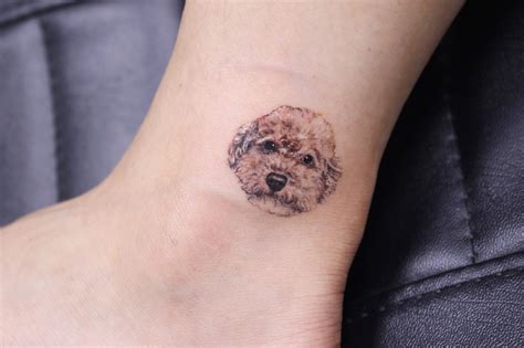 Poodle Tattoo Instagram Vinktattoohk Poodle Tattoo Dog Tattoos