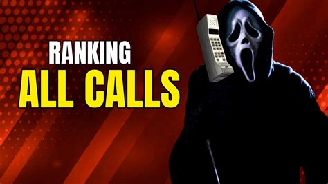 Ranking All 22 Ghostface Phone Calls In The Scream Franchise Youtube