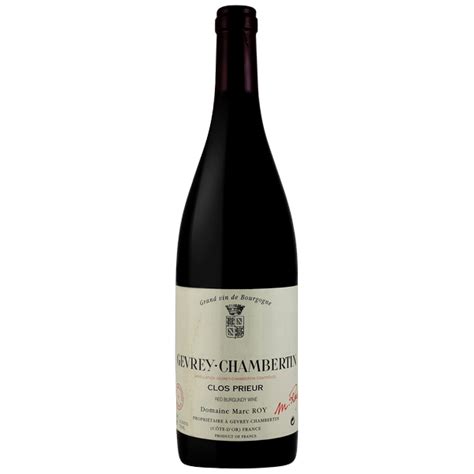 Marc Roy Gevrey Chambertin Clos Prieur 2020 Our Sommelier Your