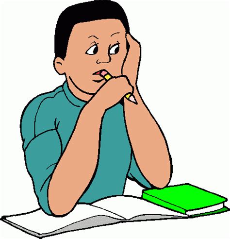 Boy Studying Clipart Best