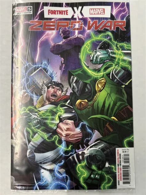 Fortnite X Marvel Zero War 5 Cover Coccolo Sealed Comic Wdigital