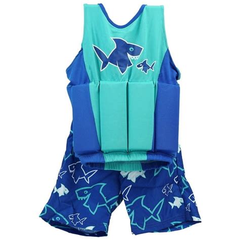 Swimways Swim Way Childrens Shark Float Polyester Shorty Swim Vest