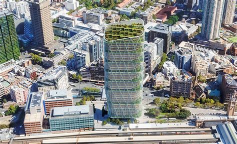 If Built Sydney Building Would Be Worlds Tallest Hybrid Timber