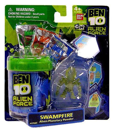 Ben 10 Alien Force Swampfire 4 Action Figure Defender No Mini Alien