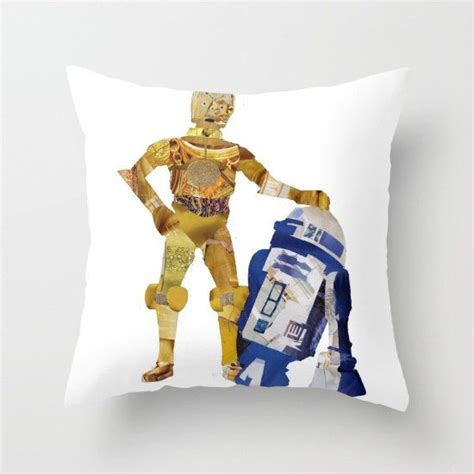 Star Wars Home Decor R2d2 C3po Decorative Pillow By Artpoptart Star