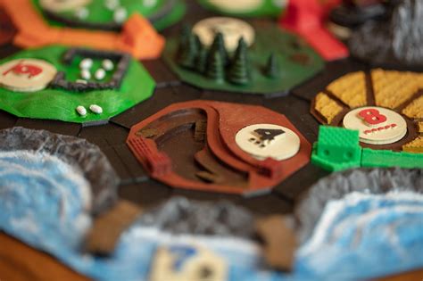My Son And I Made A 3d Settlers Of Catan Set Boardgames