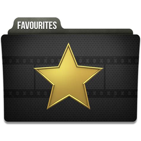 Favourites Folder Icon Movie Genres Folders Icons