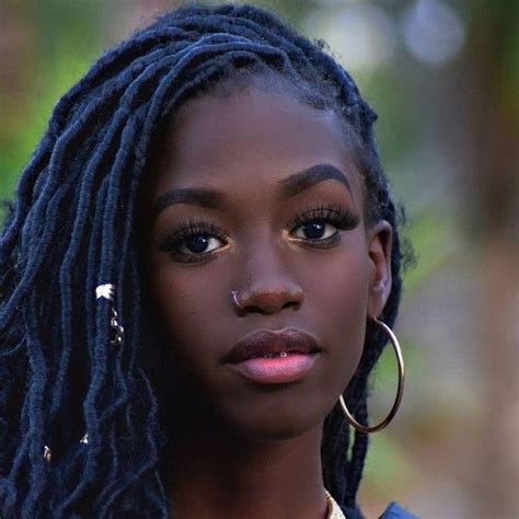 Black Is Beautiful Black Girl Dark Skin Black People On Stylevore