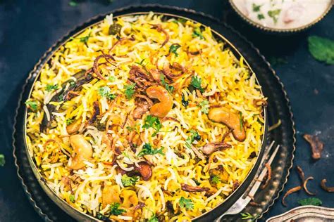 Traditional Hyderabadi Vegetable Biryani Recipe Whiskaffair