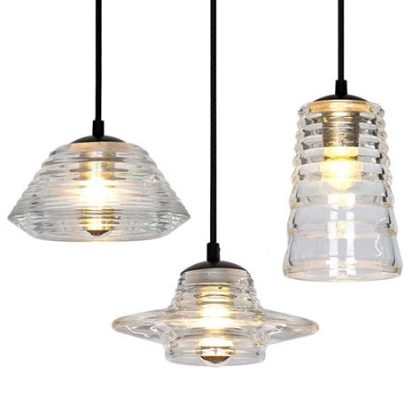 The quirky orb casts plenty of lumens above your kitchen island or bar and the stylish edison bulb adds to its' charm. Modern Style 1 Light Pressed Glass Pendant Light for ...