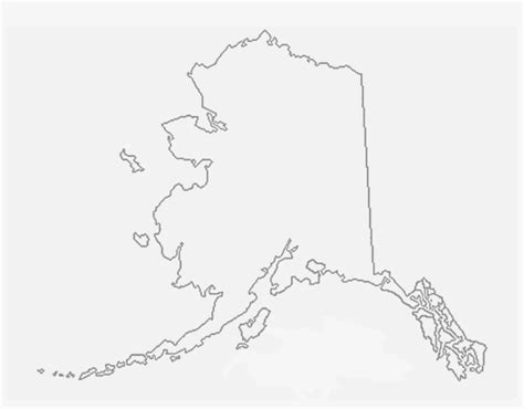 Alaska maritime national wildlife refuge. Outline Map Of Alaska State Images - Outline Of Alaska ...