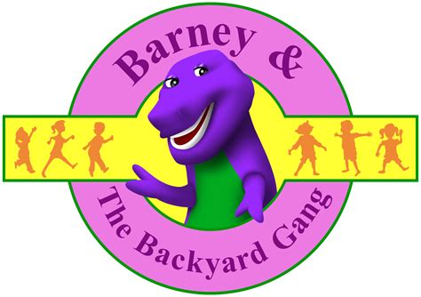 Barney And The Backyard Gang Logo 1 Recreation By Carsyncunningham On